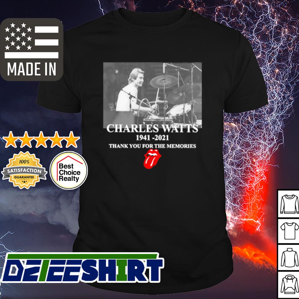 charlie watts shirt