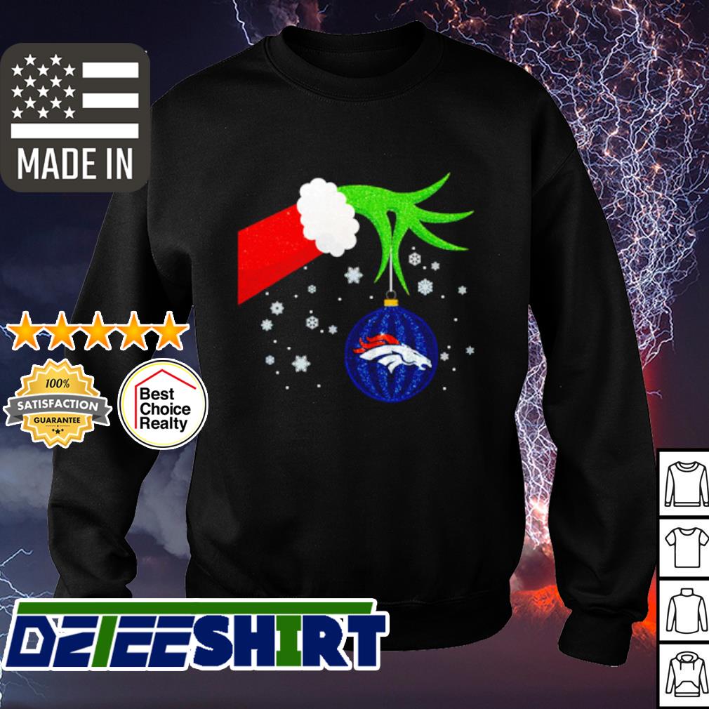 The Grinch Denver Broncos Shirt - High-Quality Printed Brand