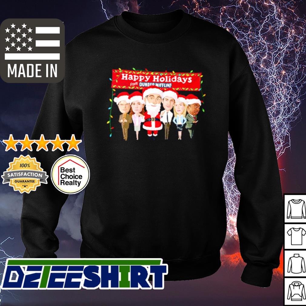dunder mifflin christmas sweater