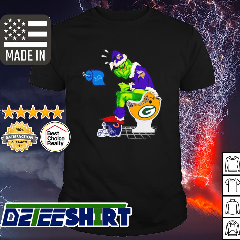 The Grinch Minnesota Vikings Shit On Other Teams Shirt