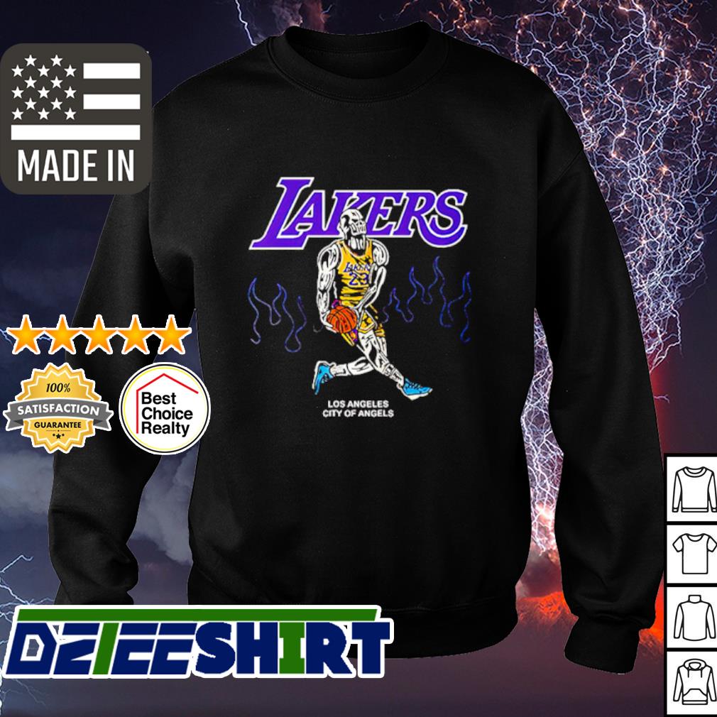 Los Angeles City Of Angels Lebron Lakers Warren Lotas shirt