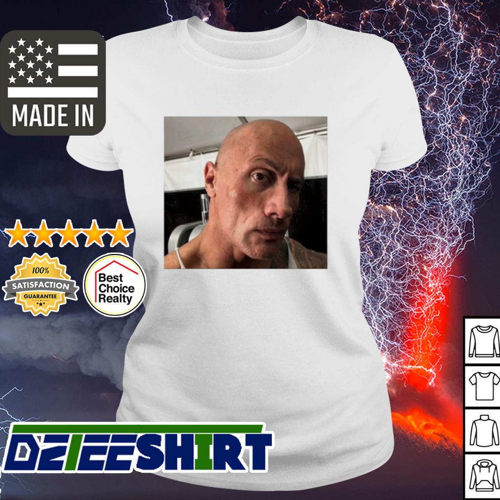 Dwayne The Rock Johnson eyebrow raise meme shirt, hoodie, sweater