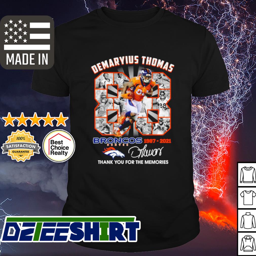 Demaryius Thomas 88 Denver Broncos Thank you DT T-shirt, hoodie