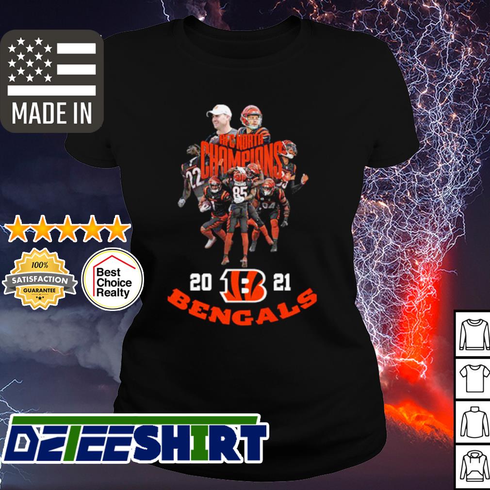 Awesome aFC north Champions 2021 Cincinnati Bengals shirt – Nemo