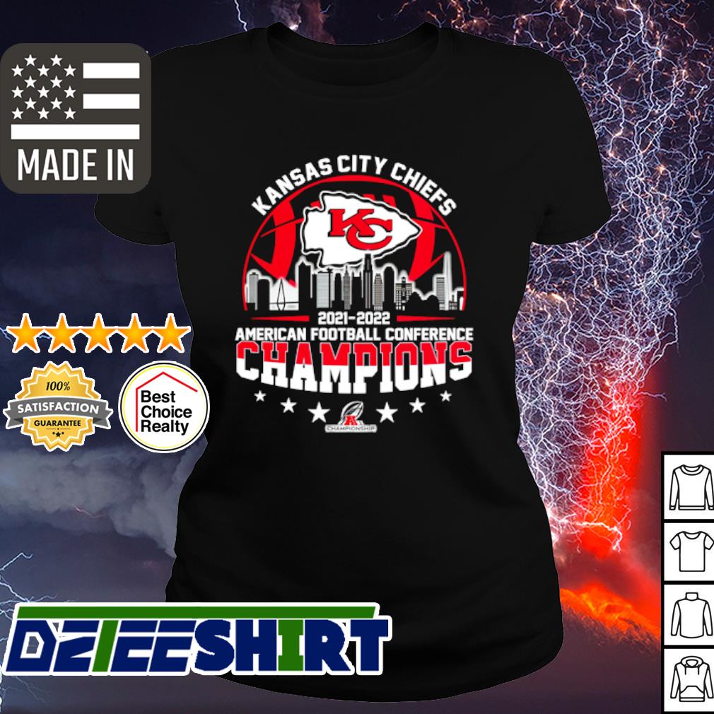 Official 2021 2022 Kansas City Chiefs Conference Champions T-Shirt