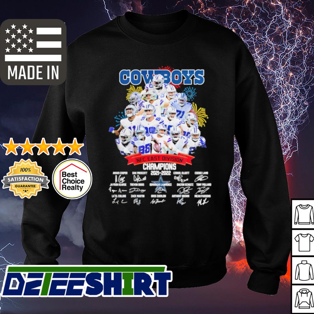 Dallas Cowboys 2021-2022 NFC East Division Champions Shirt, hoodie,  sweater, long sleeve and tank top