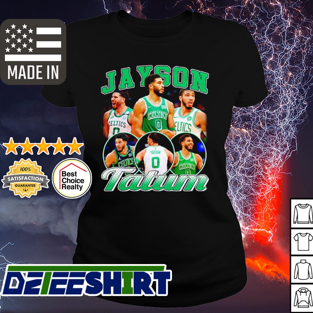 Boston Celtics Jayson Tatum Oil Painting best graphics T shirts -  Freedomdesign