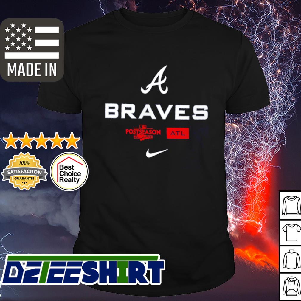 Atlanta Braves Nike 2022 Postseason Authentic Collection Dugout shirt,  hoodie, sweater, long sleeve and tank top