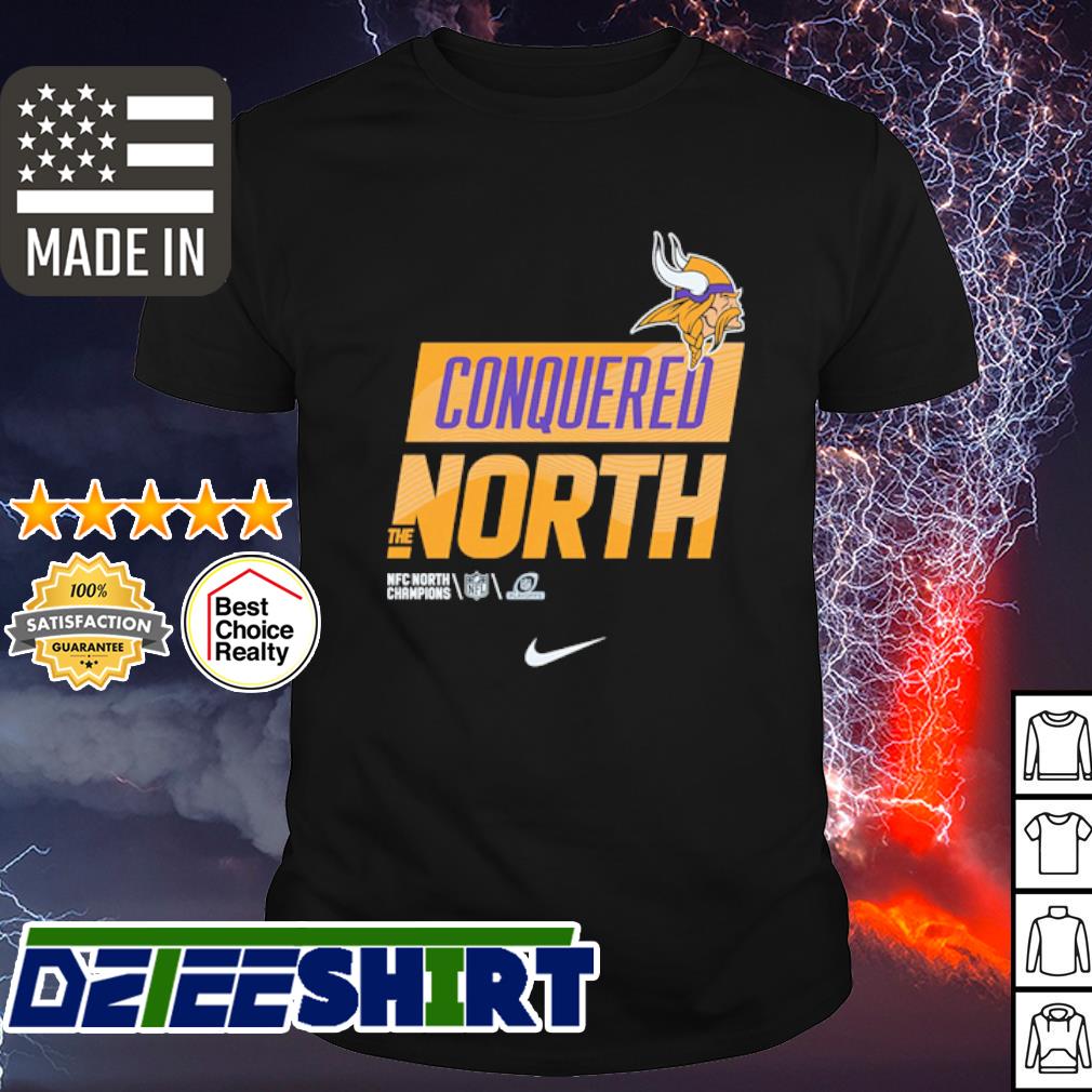 Men's Nike Black Minnesota Vikings 2022 NFC North Division Champions Locker  Room Trophy Collection T-Shirt