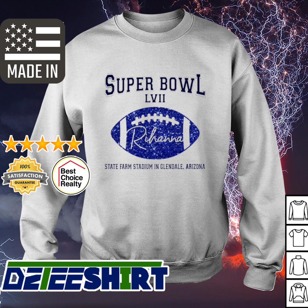 Super Bowl LVII Rihanna Halftime Show Football Shirt - Jolly