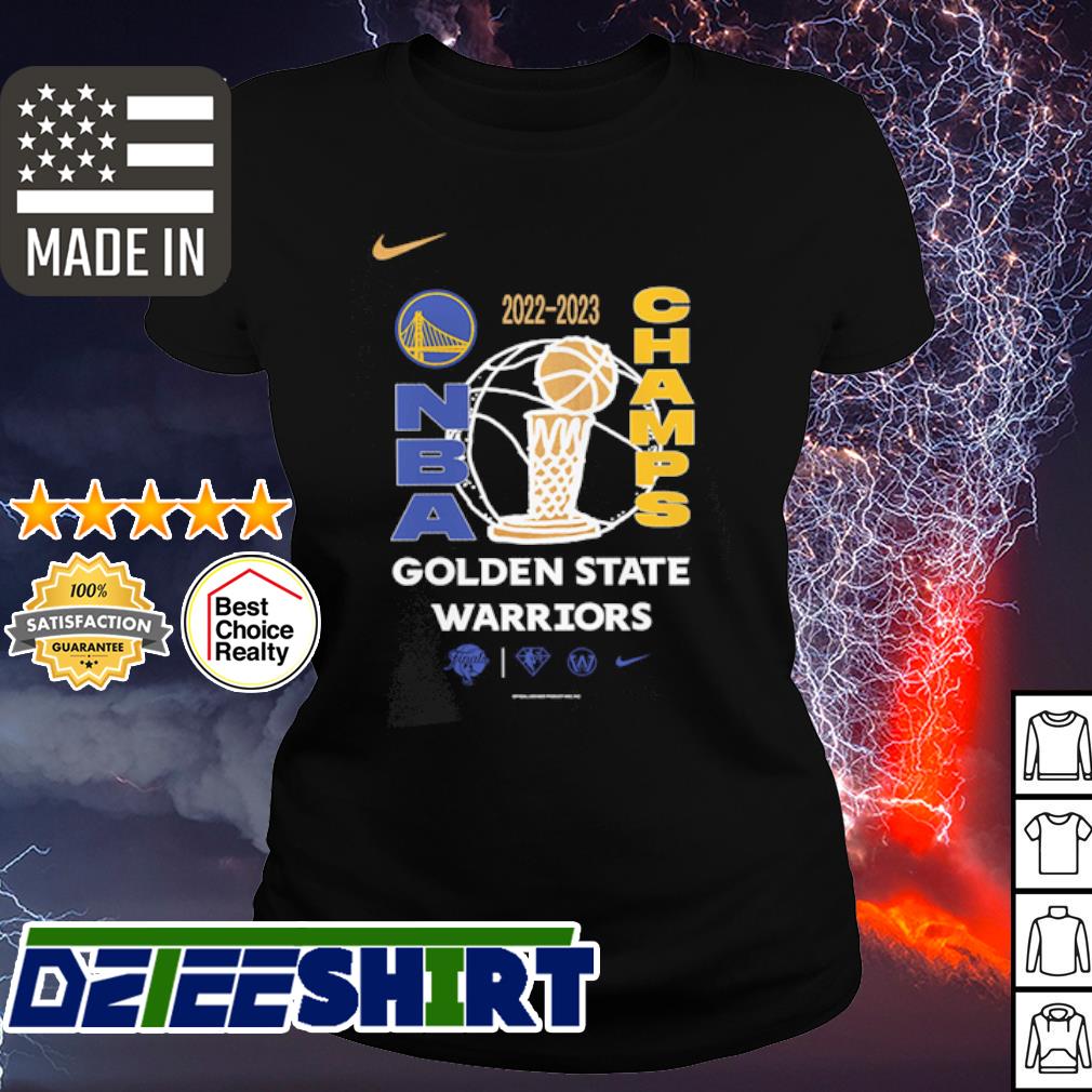 Golden State Warriors Nike 2018 NBA Finals Champions Locker Room T