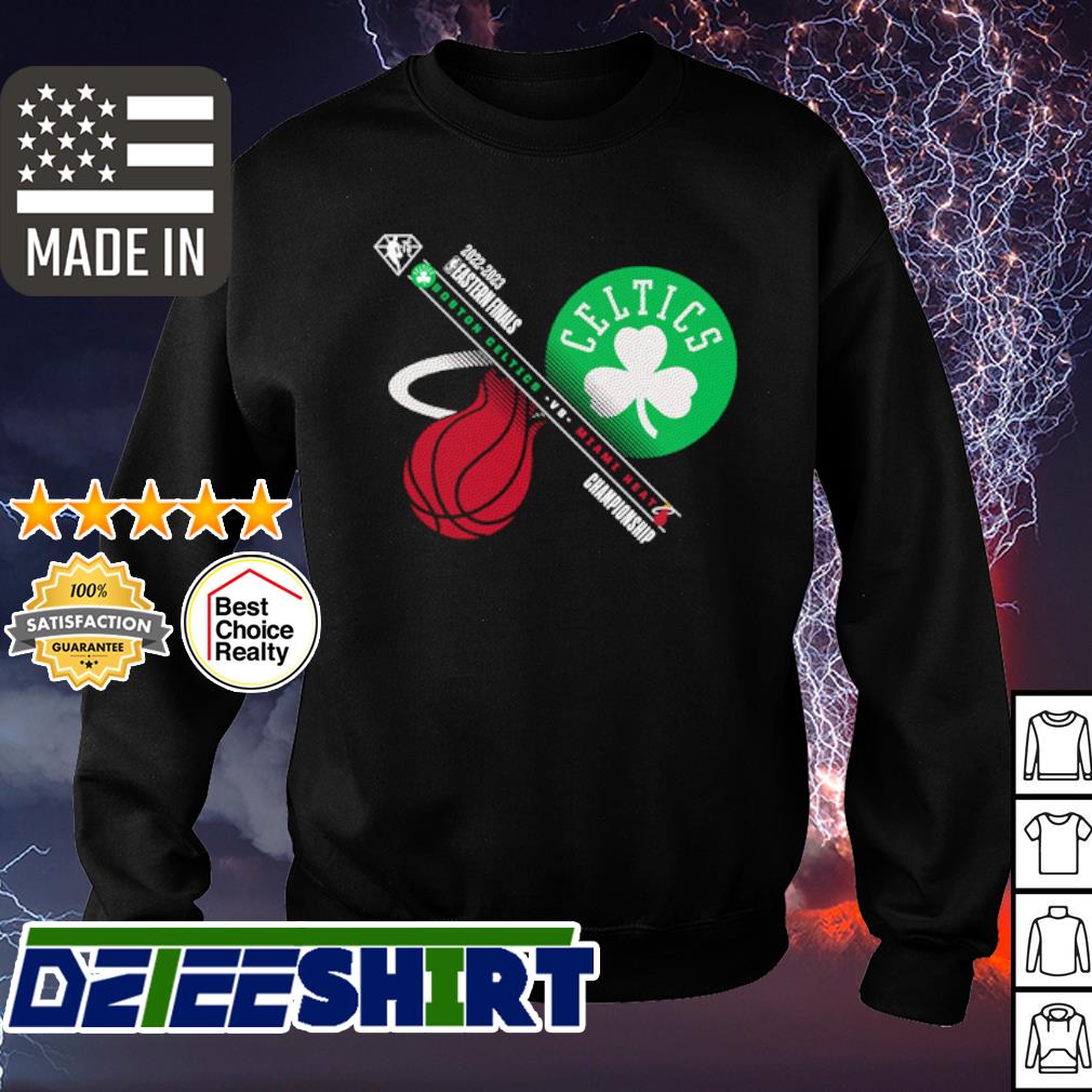 2023 Nba Eastern Conference Finals Boston Celtics Vs Miami Heat Shirt -  Shibtee Clothing