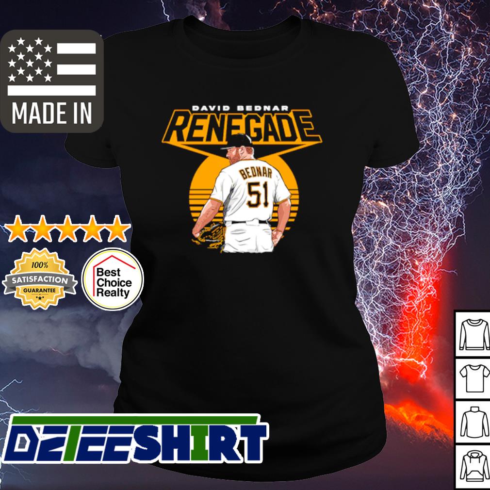 David Bednar Renegade Pittsburgh Pirates baseball shirt, hoodie, sweater  and long sleeve