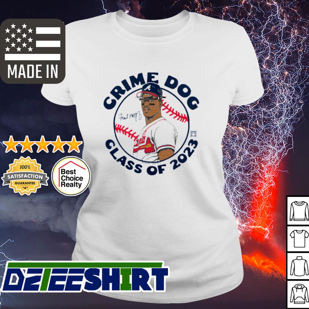 Original Fred Mcgriff Crime Dog Class Of 2023 Signature T-shirt