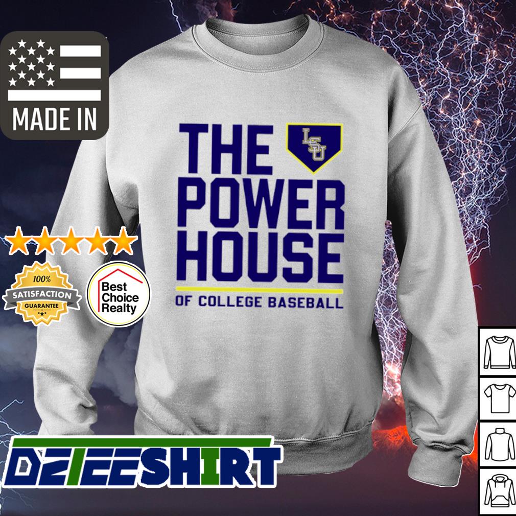 Lsu Tigers The Power House Of Baseball Shirt - Shibtee Clothing