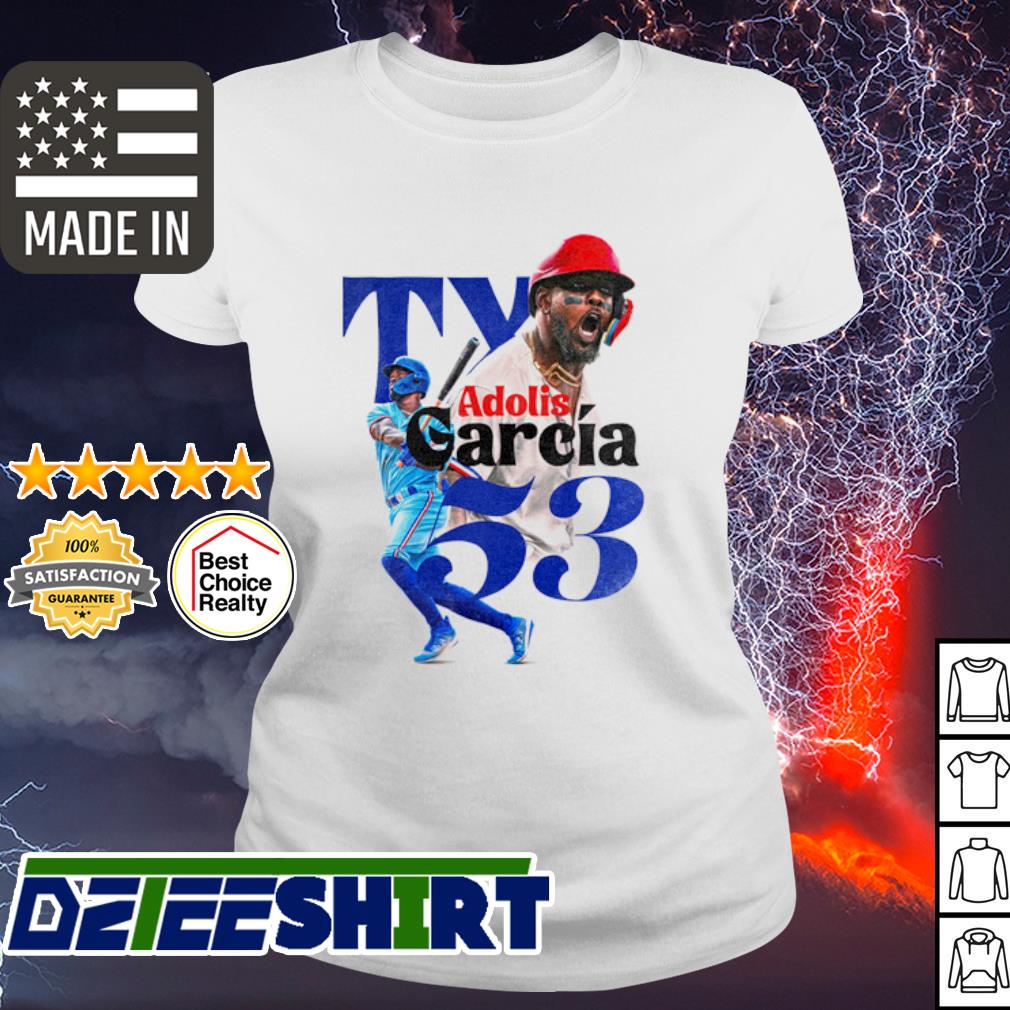 .com: 500 LEVEL Adolis Garcia Shirt - Adolis Garcia Texas El Bombi :  Sports & Outdoors