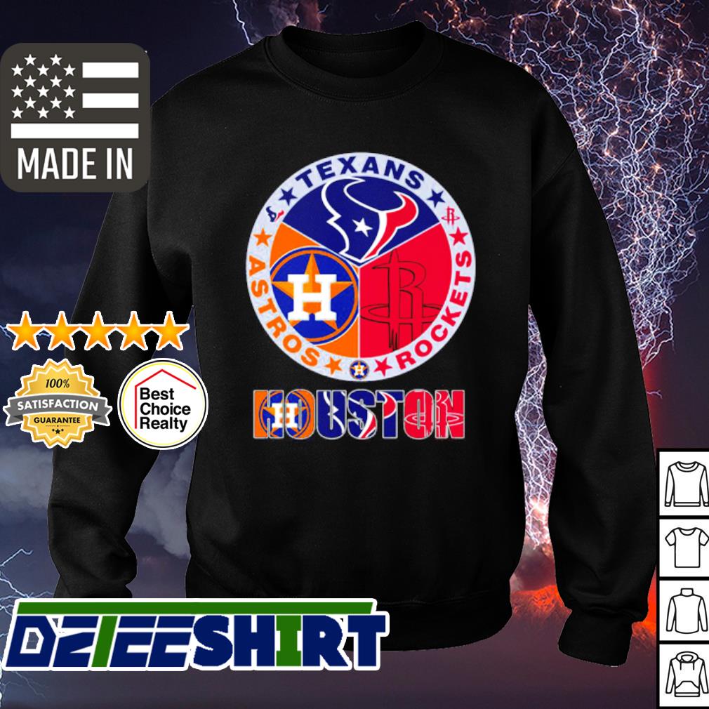 Design houston Texans Rockets Astros Sport Champions Shirt, hoodie,  sweater, long sleeve and tank top