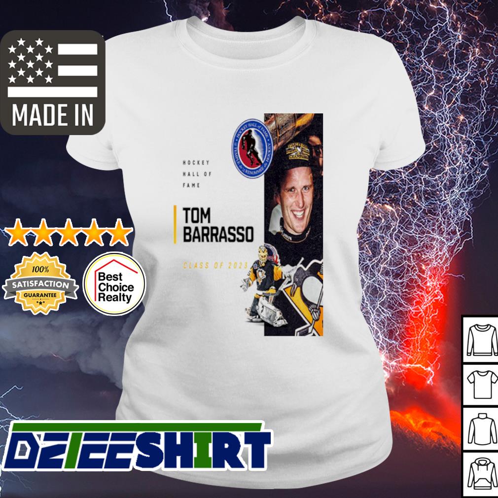 Tom Barrasso Hockey Hall Of Fame Class Of 2023 T Shirt, hoodie, sweater and  long sleeve