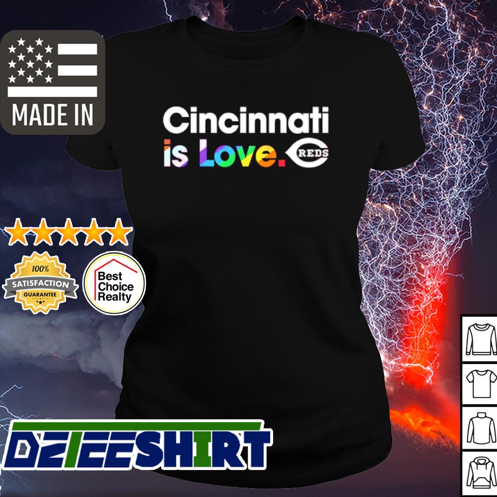 Cincinnati Reds City Pride T-Shirt - Womens