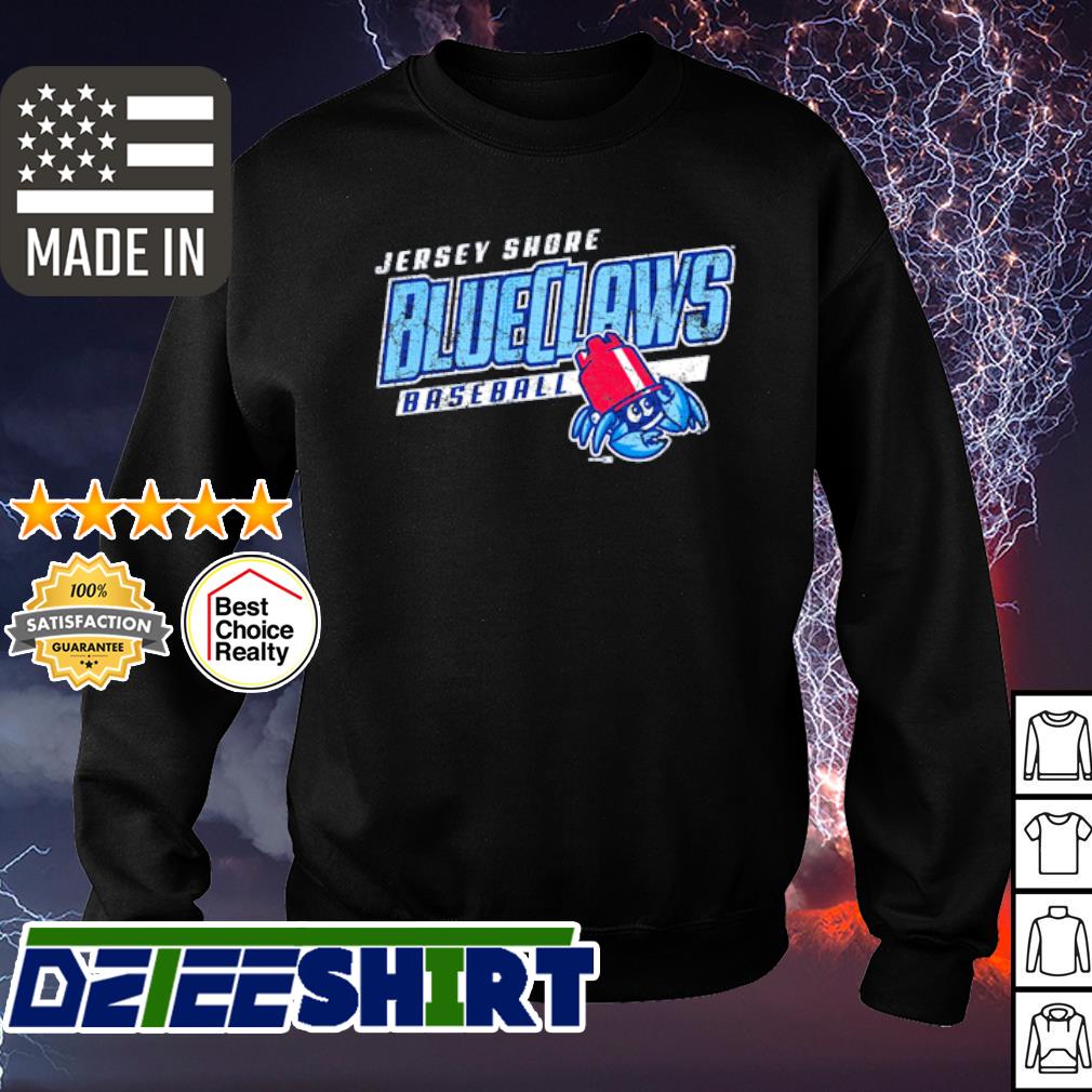 Jersey Shore BlueClaws baseball logo T-shirt, hoodie, sweater, long sleeve  and tank top