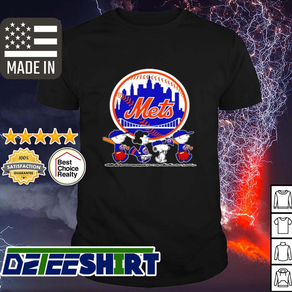 snoopy mets shirt