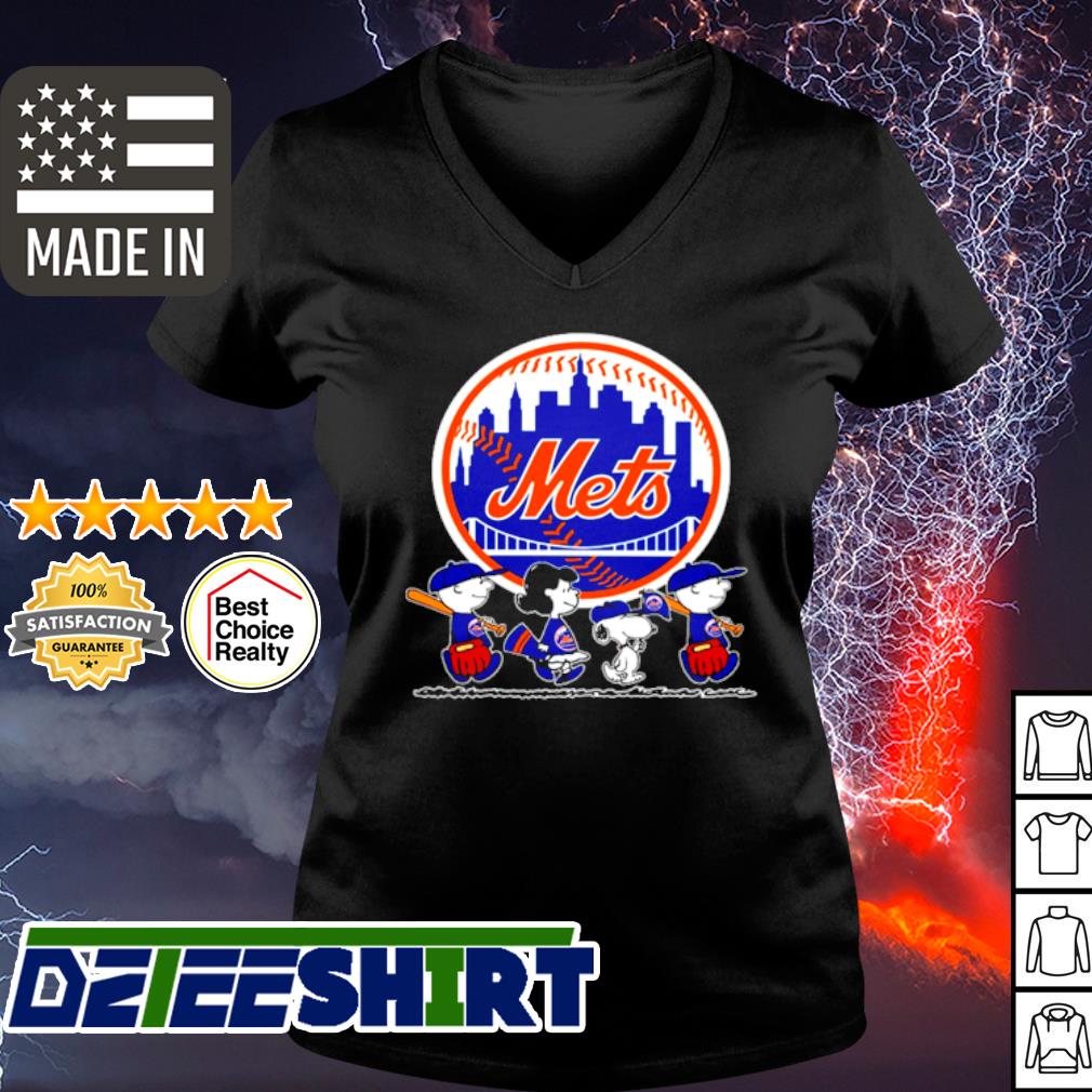 snoopy mets shirt