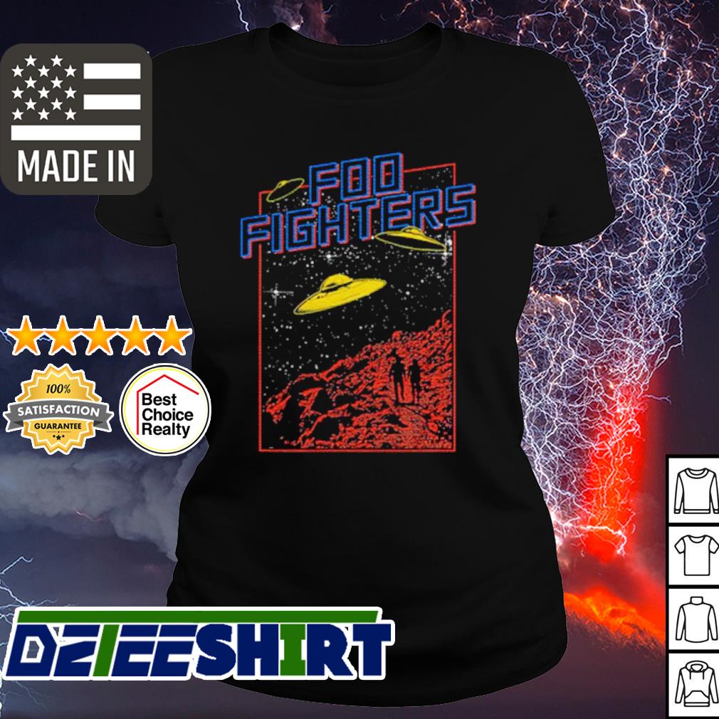 foo fighters ufo shirt