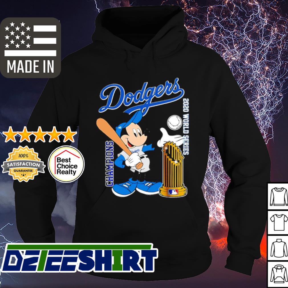 Official Mickey mouse Los Angeles Dodgers 2020 world series