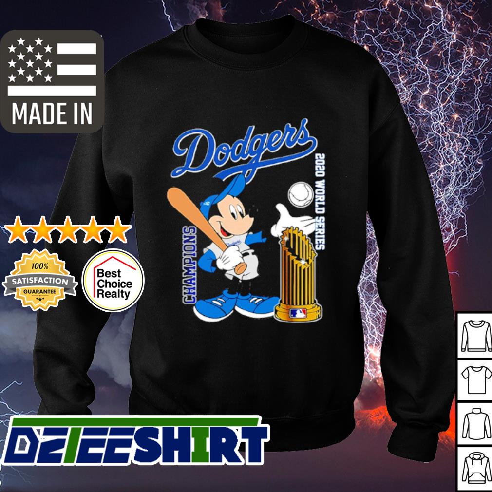 Mickey Mouse Dodgers 2020 World Series Champions Shirt