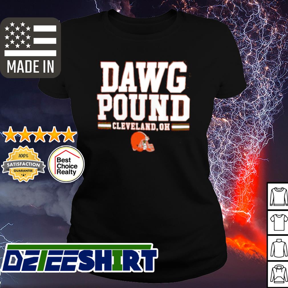 cleveland browns dog pound shirt