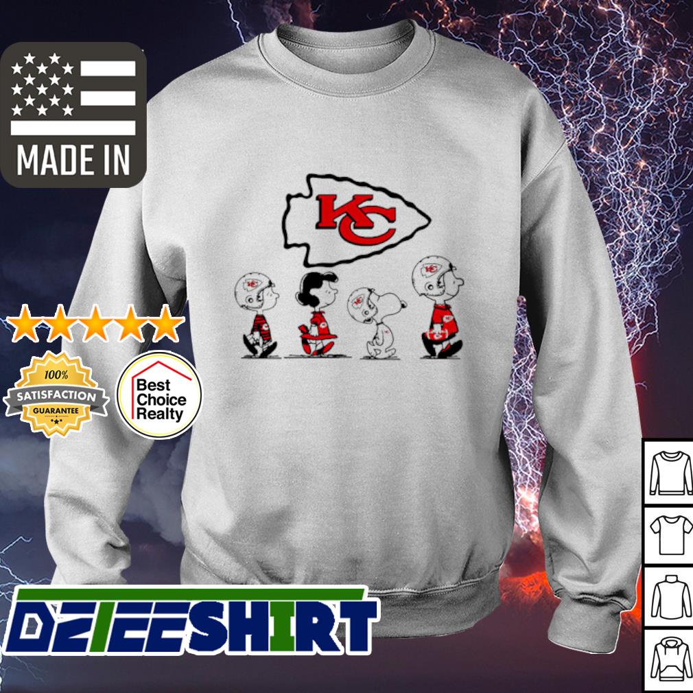 Snoopy and friends Abbey Road Kansas City Chiefs shirt, hoodie, sweater,  long sleeve and tank top