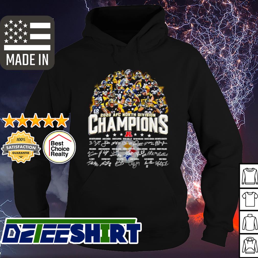 2020 Afc North Division Champions Pittburgh Steelers Shirt, hoodie,  sweater, long sleeve and tank top