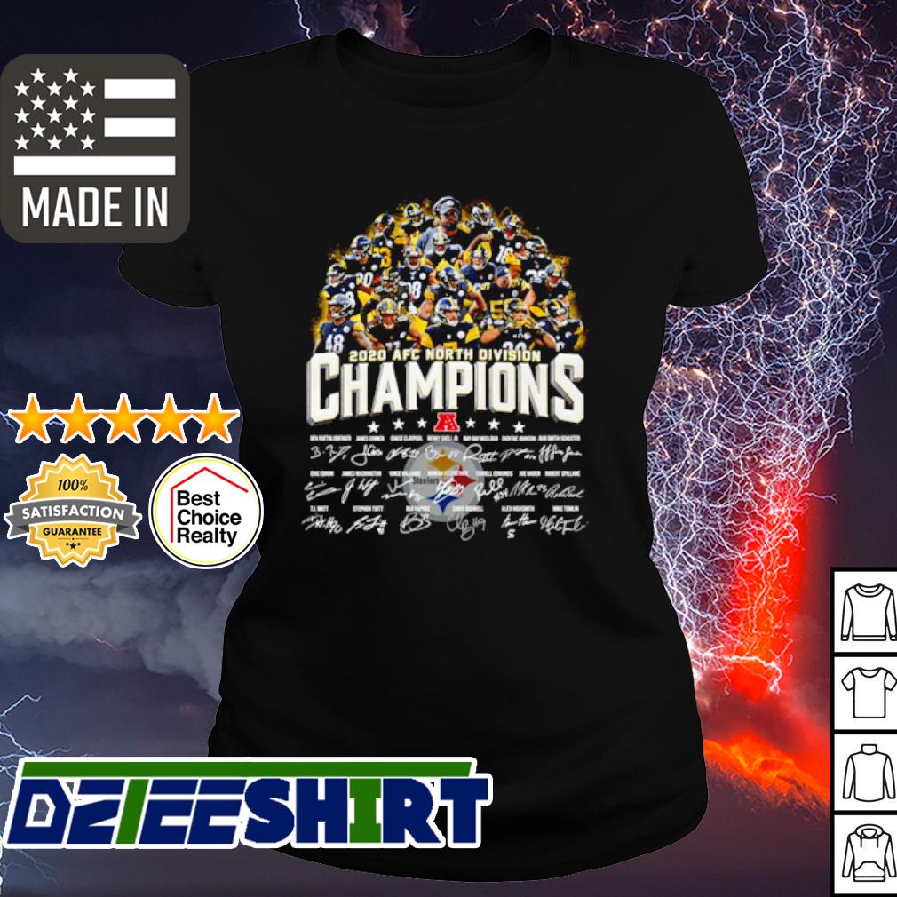 2020 AFC North division Champions Pittsburgh Steelers shirt, hoodie,  sweater and long sleeve